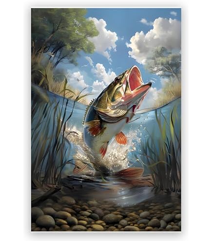Amazon.com: Laminated Red Lionfish Swimming in a Reef Photograph